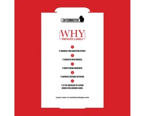 Catchmaster's 5 reasons why private labeling works