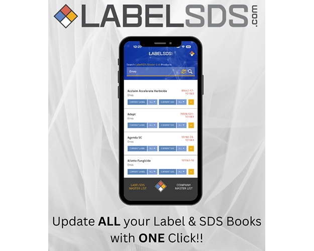 smartphone showcasing LabelSDS.com