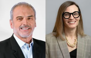Manny Martinez, left, and Jennifer Dillon