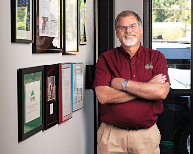 Cascade has been the recipient of the Washington State Ecological Commission Award, the Governor’s Environmental Award, and the U.S. Environmental Protection Agency’s (EPA) Region 10 Evergreen Award, making it one of the few structural pest control firms in the nation to receive such distinction from the EPA. (Photo: Jared M. Burns Photography)