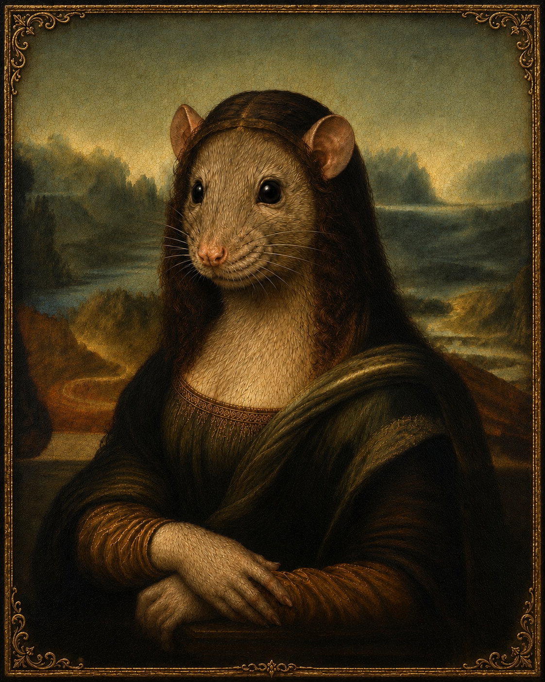 Minnie-Lisa portrait
