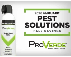 ProVerde product shot and Fall Program logo