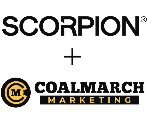 Scorpion and Coalmarch logos