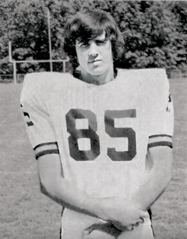 Gene White in high school. (Photos: White Family)