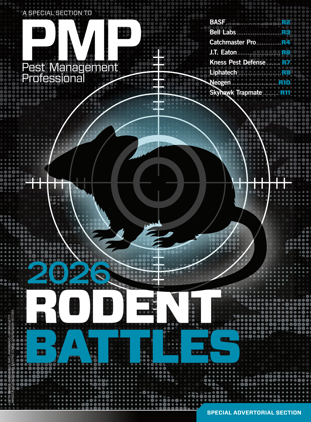 GETTY IMAGES: CHRISGORGIO (RAT), ANKOMANDO / ISTOCK / GETTY IMAGES PLUS (CROSSHAIR); ENJOYNZ (CAMO) / DIGITALVISION VECTORS
